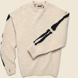 5G Wool Bone Sweater - Ecru - Kapital - STAG Provisions - Tops - Sweater