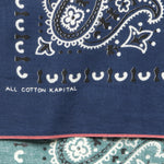Paisley Patchwork Bandana - Navy - Kapital - STAG Provisions - Accessories - Bandanas