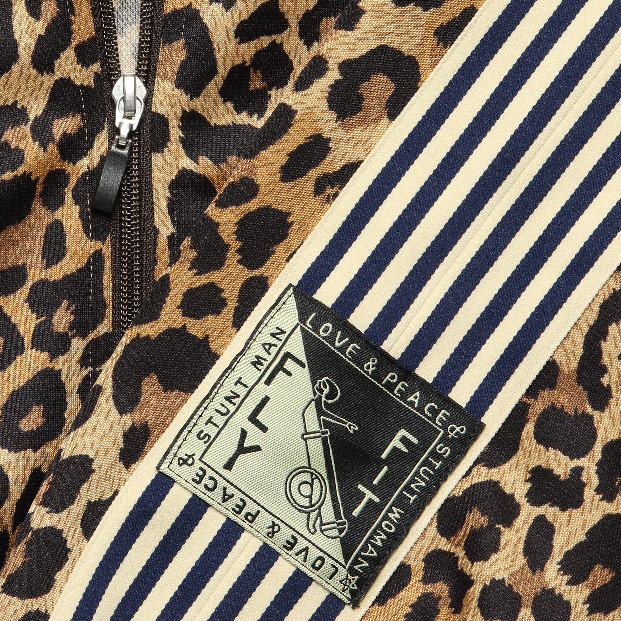 Leopard Track Jacket - Brown - Kapital - STAG Provisions - Outerwear - Coat / Jacket