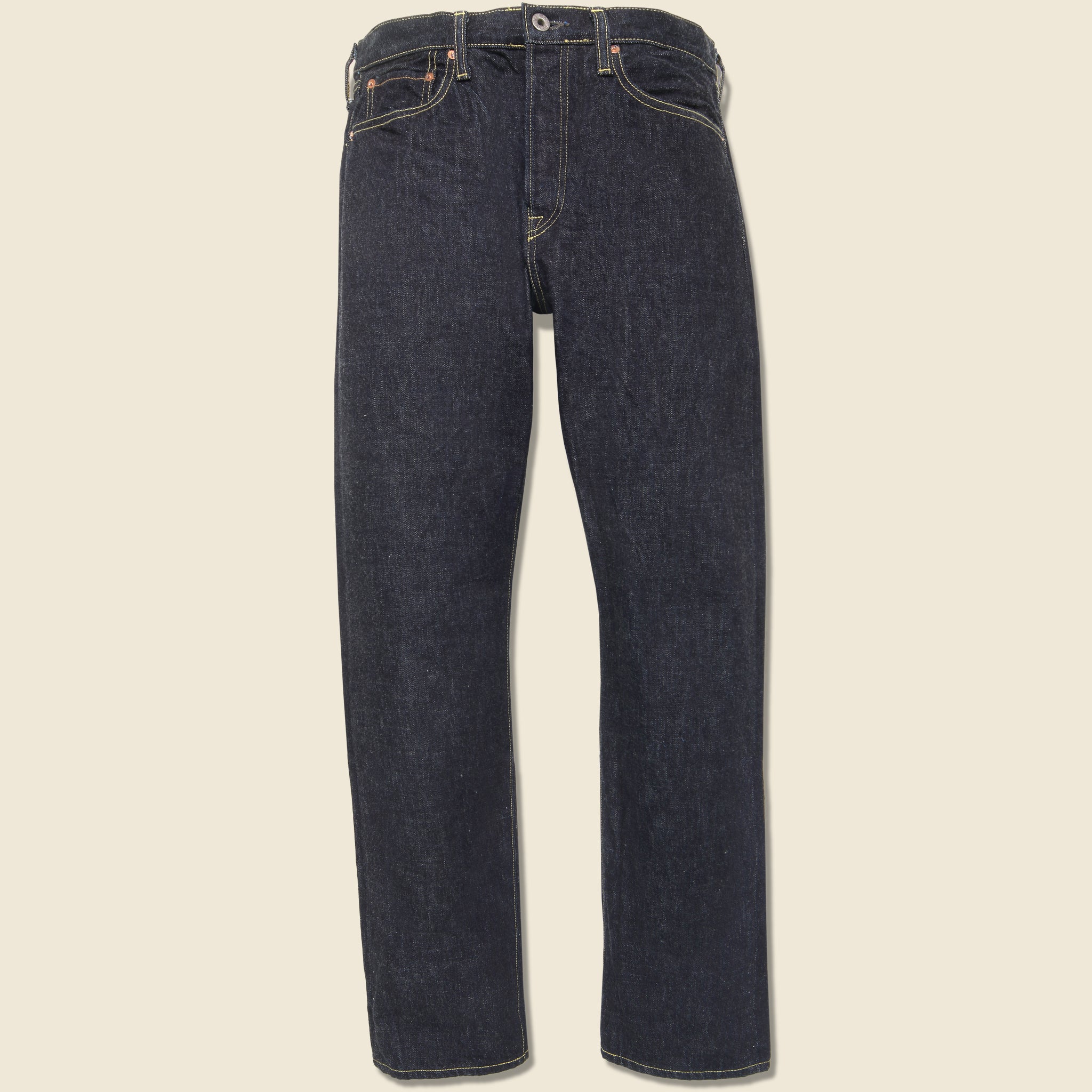 
                          14oz Monkey Cisco Denim - One Wash - Kapital - STAG Provisions - Pants - Denim
                        