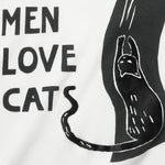 Denim Men Love Cats Ringer Tee - White - Kapital - STAG Provisions - Tops - S/S Tee