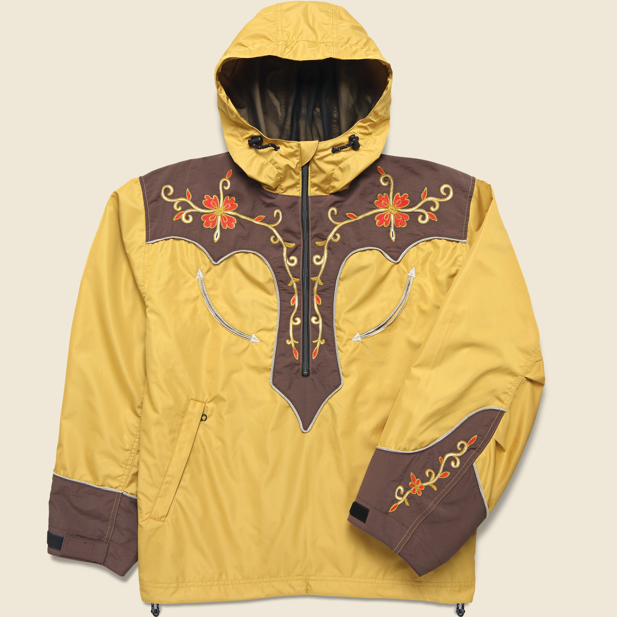 Taffeta Tennessee Cactus Parka - Mustard - Kapital - STAG Provisions - Outerwear - Coat / Jacket