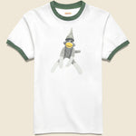 Chiropuppu Ringer Tee - White - Kapital - STAG Provisions - Tops - S/S Tee