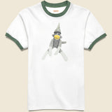 Chiropuppu Ringer Tee - White - Kapital - STAG Provisions - Tops - S/S Tee