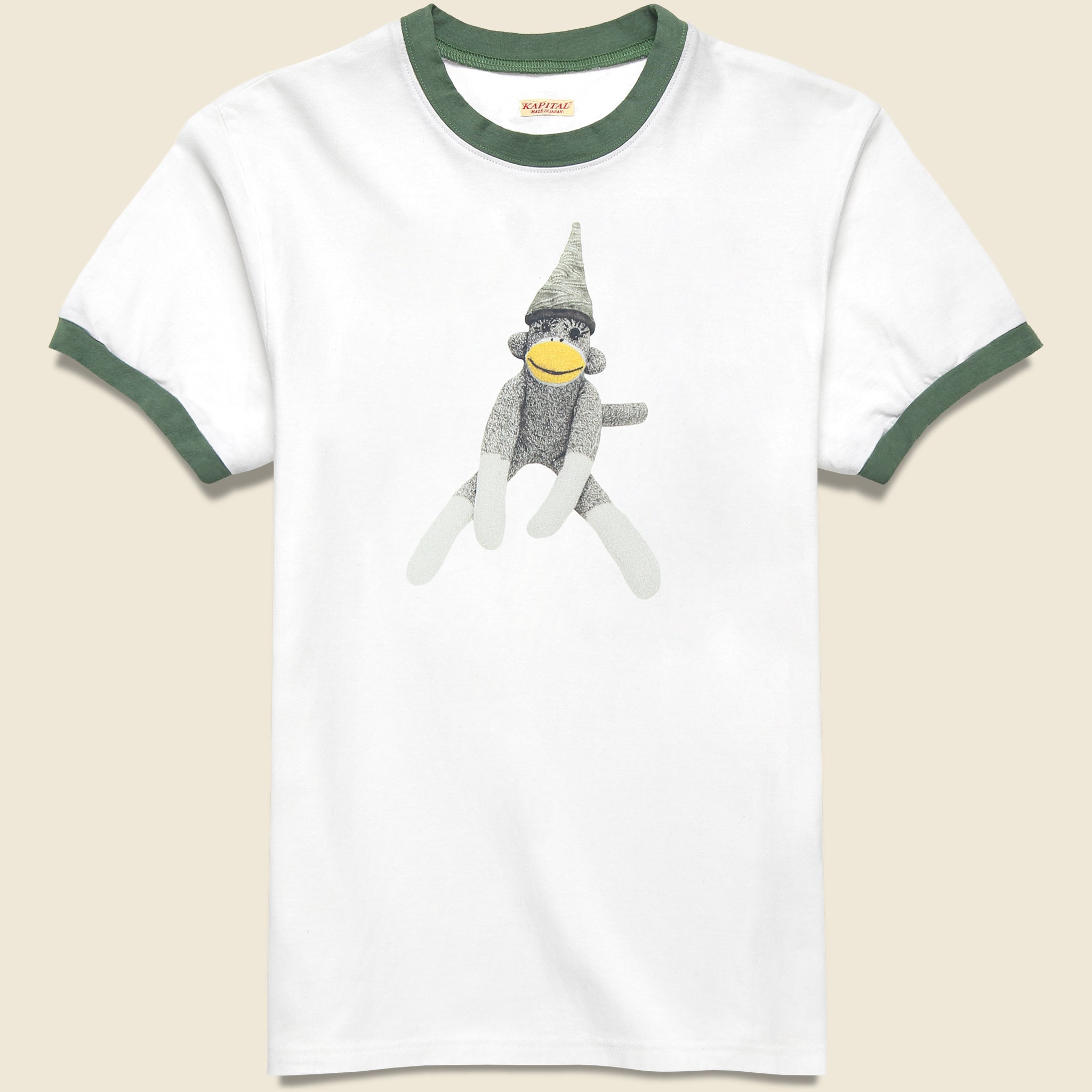Chiropuppu Ringer Tee - White - Kapital - STAG Provisions - Tops - S/S Tee