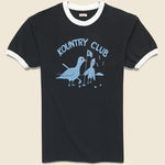 Kountry Club Ringer Tee - Black - Kapital - STAG Provisions - Tops - S/S Tee