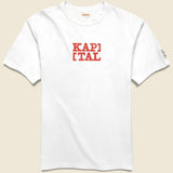 Kapital Brackets Rookie Tee - White - Kapital - STAG Provisions - Tops - S/S Tee