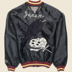 Sheer Pearl Raven & Skull Souvenir Jacket - Black - Kapital - STAG Provisions - Outerwear - Coat / Jacket