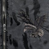 Sheer Pearl Raven & Skull Souvenir Jacket - Black - Kapital - STAG Provisions - Outerwear - Coat / Jacket