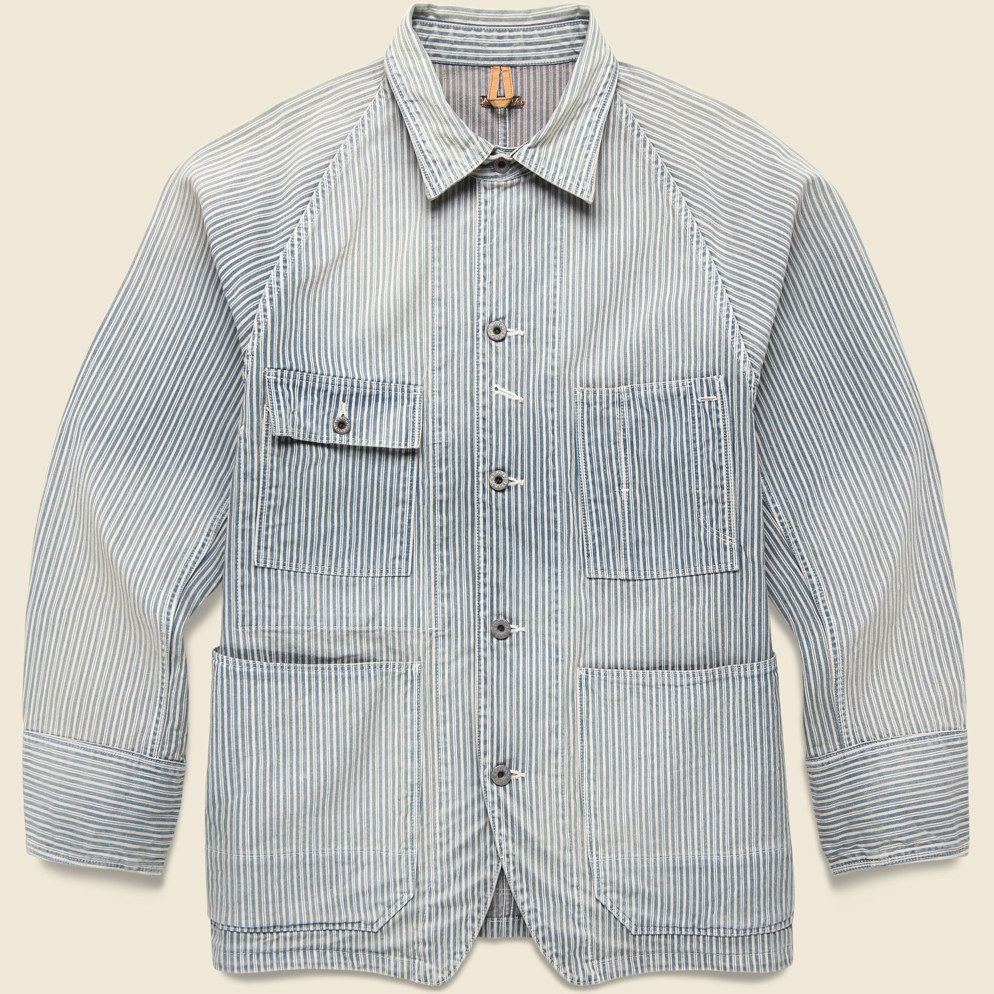 Liberty Cactus Coverall - Hickoree Stripe