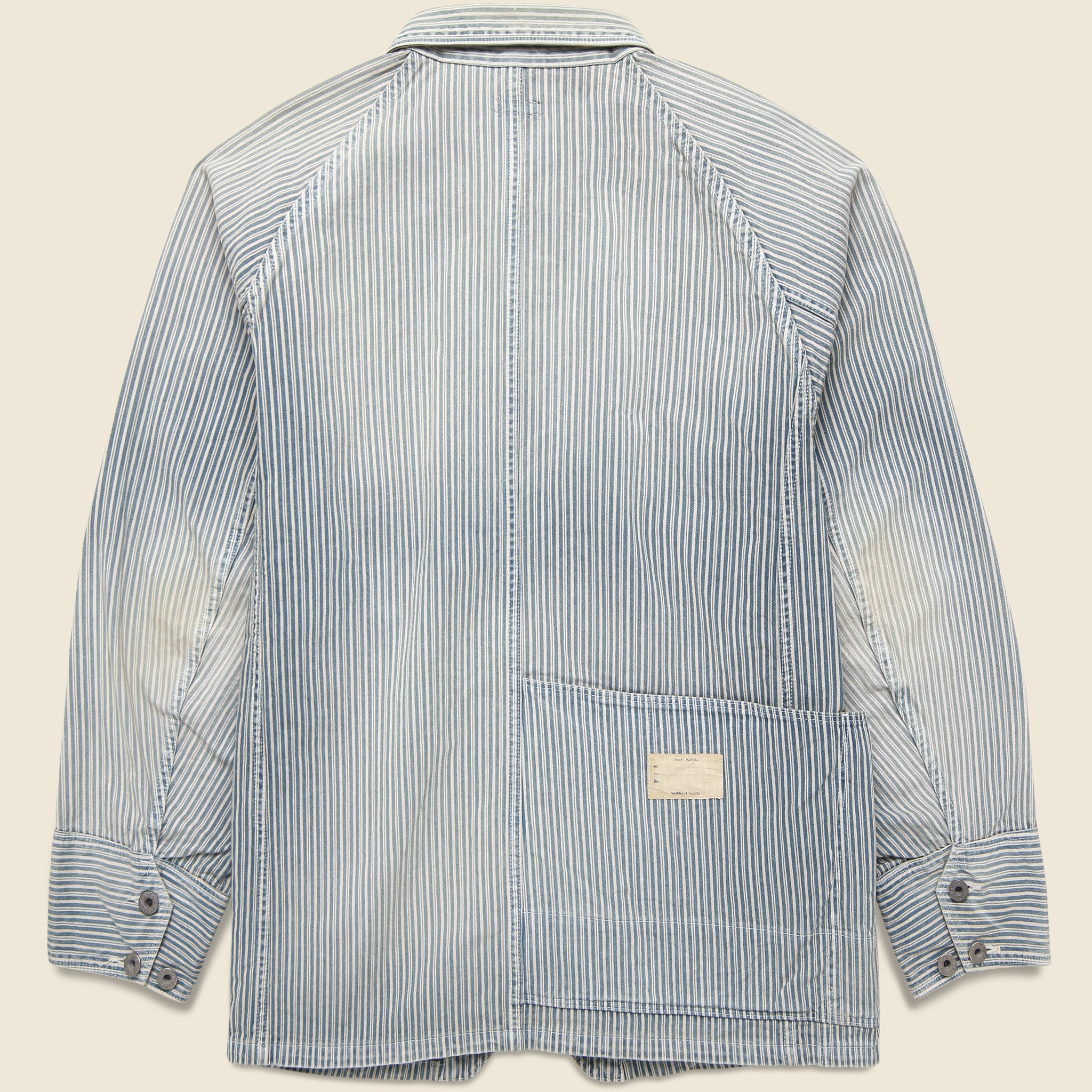 
                          Liberty Cactus Coverall - Hickoree Stripe - Kapital - STAG Provisions - Outerwear - Coat / Jacket
                        