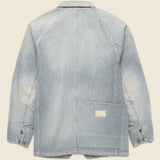 Liberty Cactus Coverall - Hickoree Stripe - Kapital - STAG Provisions - Outerwear - Coat / Jacket