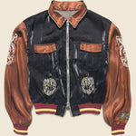 Sheer Pearl Mosquito Guard Vietnam Jacket - Black/Brown - Kapital - STAG Provisions - Outerwear - Coat / Jacket