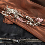 Sheer Pearl Mosquito Guard Vietnam Jacket - Black/Brown - Kapital - STAG Provisions - Outerwear - Coat / Jacket