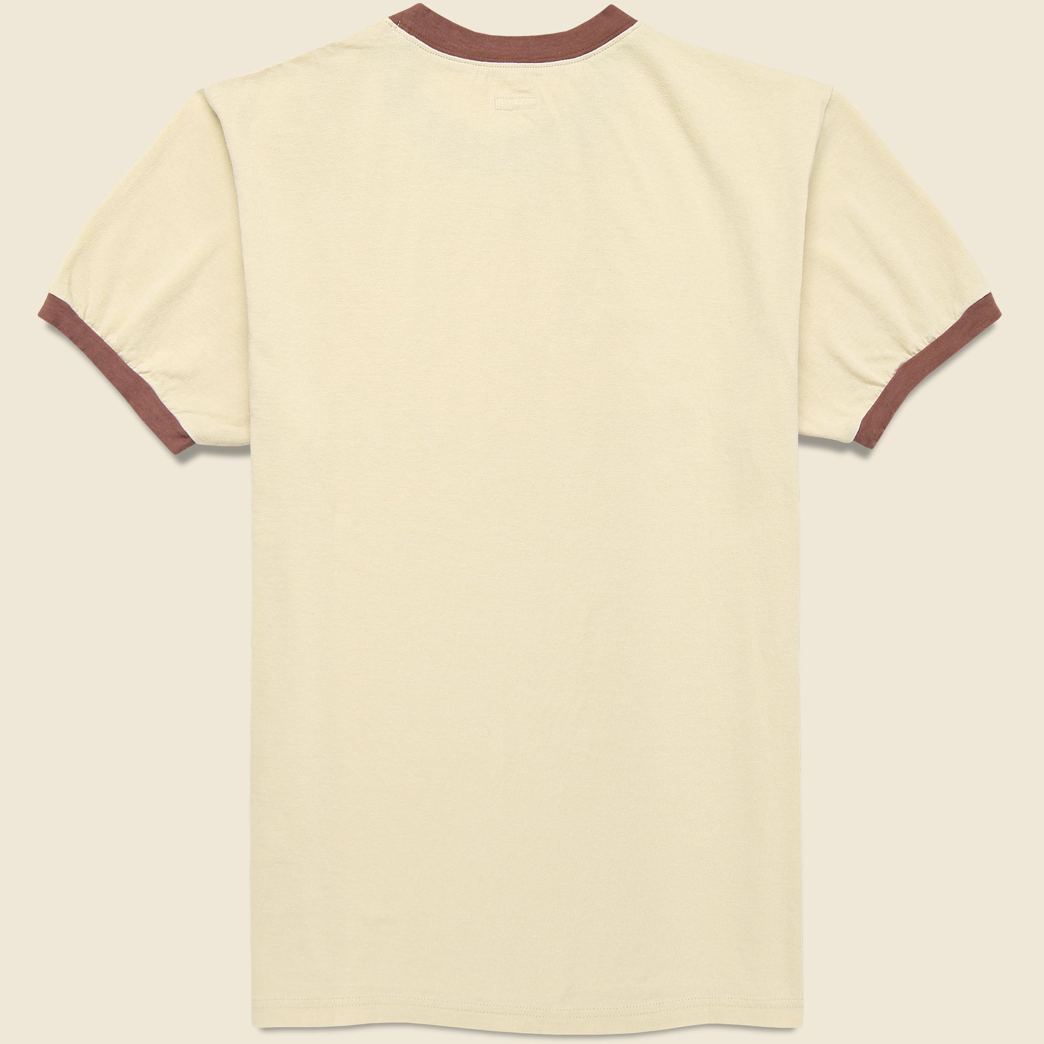 Tiger Ringer Tee - Beige - Kapital - STAG Provisions - Tops - S/S Tee