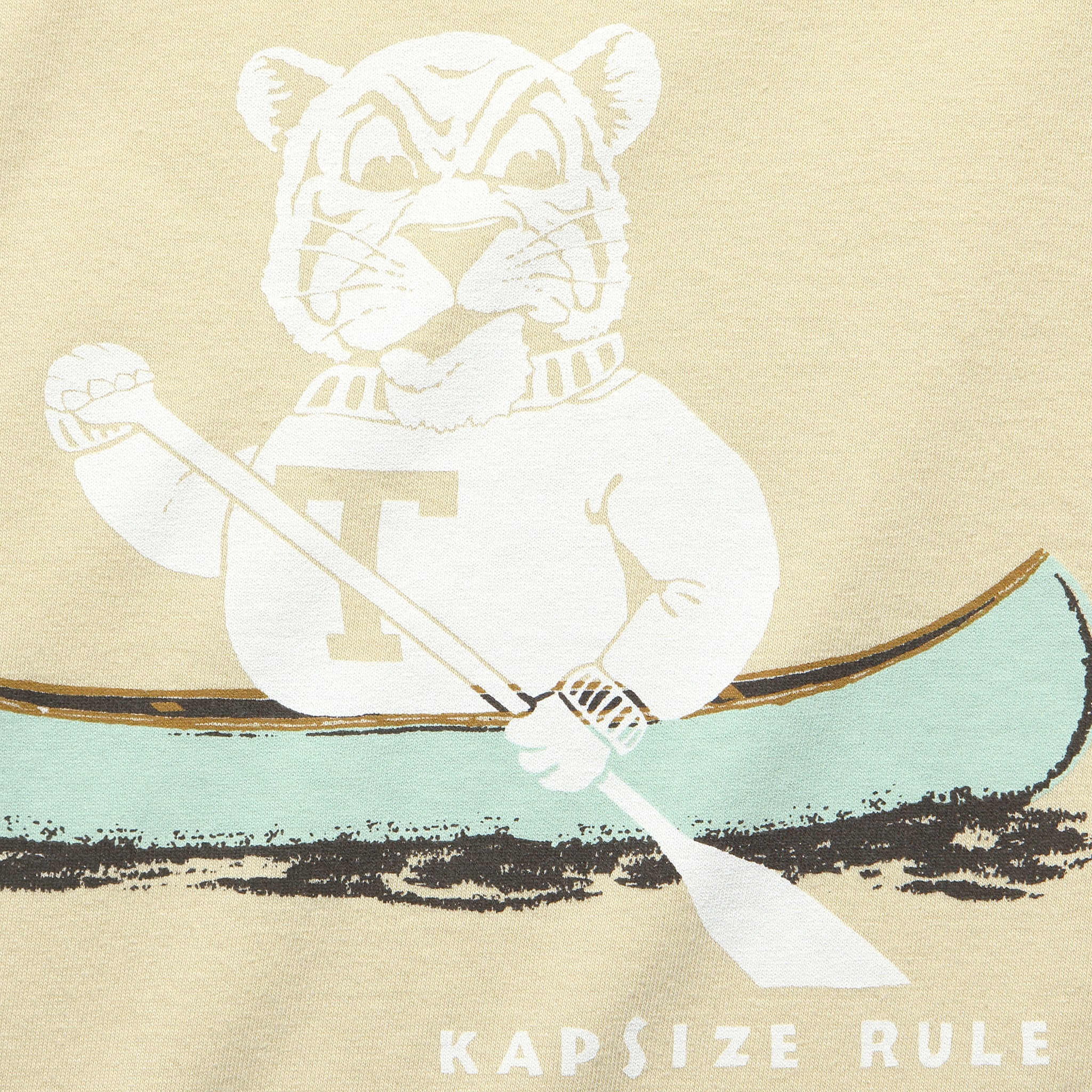 Tiger Ringer Tee - Beige - Kapital - STAG Provisions - Tops - S/S Tee
