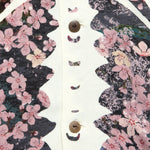 Sakura Bone Aloha Shirt - Black/Pink - Kapital - STAG Provisions - Tops - S/S Woven - Other Pattern