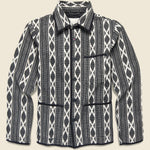 Paris Work Jacket - Black/White Jacquard - Kardo - STAG Provisions - Outerwear - Coat / Jacket