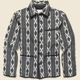 Paris Work Jacket - Black/White Jacquard - Kardo - STAG Provisions - Outerwear - Coat / Jacket
