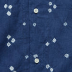 Lamar Pyramid Dot Bandhani Shirt - Indigo - Kardo - STAG Provisions - Tops - S/S Woven - Dot