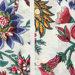 Floral Block Print Shirt - White - Kardo - STAG Provisions - Tops - S/S Woven - Floral