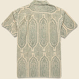 Paisley Block Print Shirt - Sage - Kardo - STAG Provisions - Tops - S/S Woven - Other Pattern