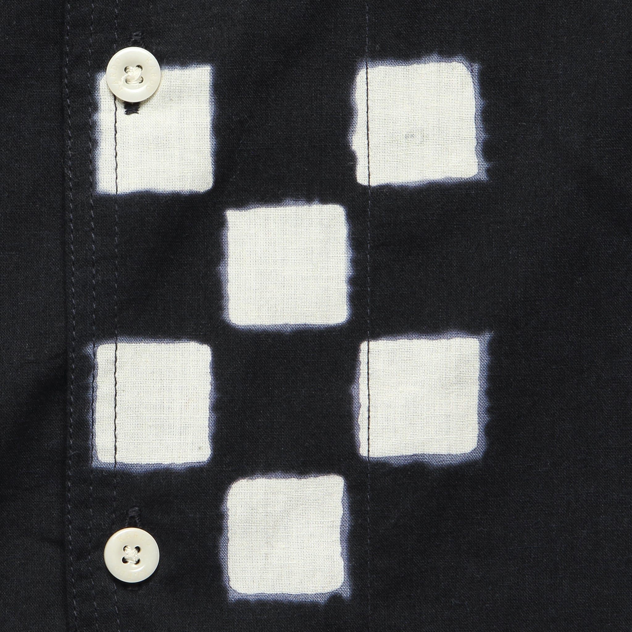 
                          Cube Block Print Shirt - Black - Kardo - STAG Provisions - Tops - S/S Woven - Other Pattern
                        