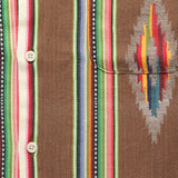 Handwoven Blanket Stripe Shirt - Nutshell - Kardo - STAG Provisions - Tops - S/S Woven - Other Pattern