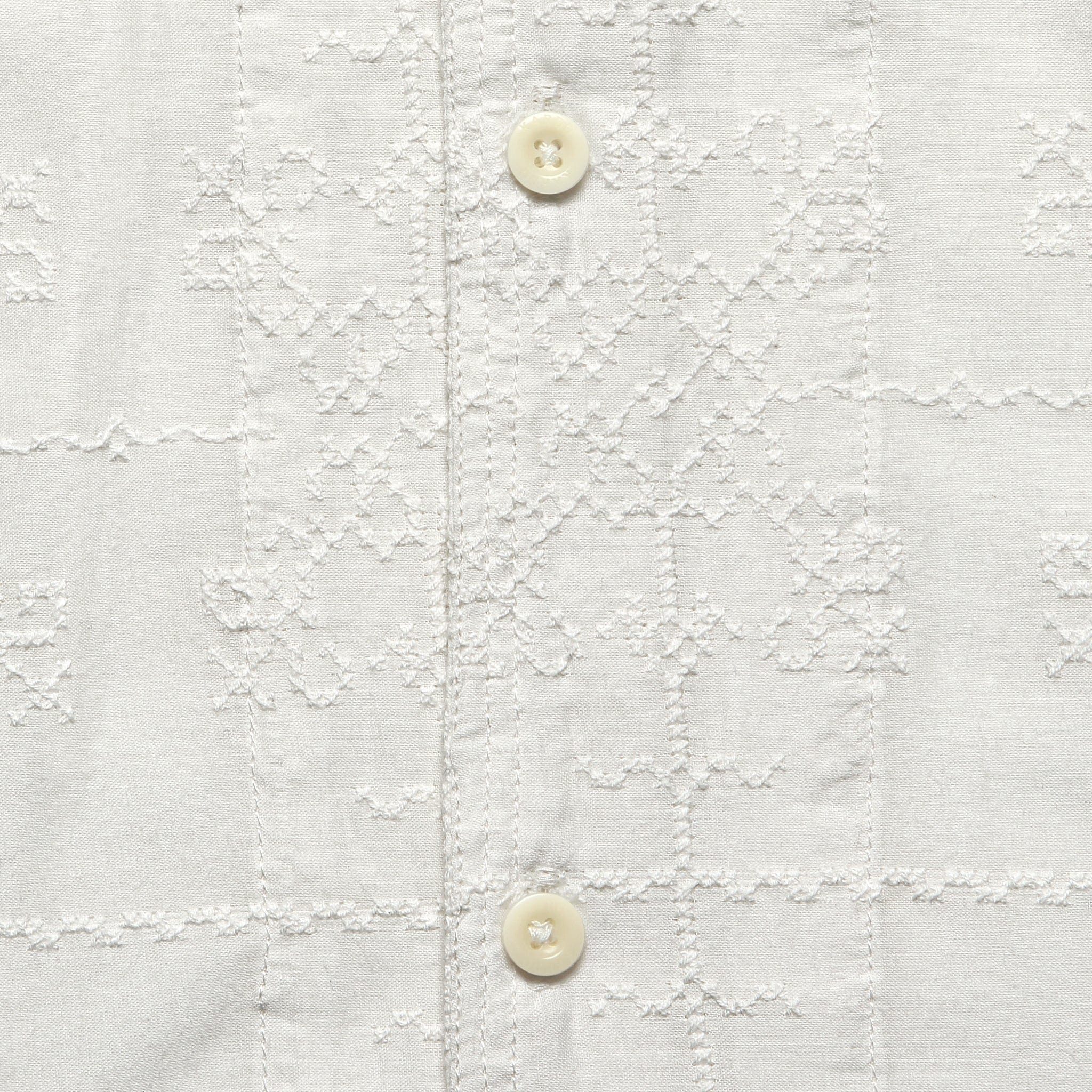 
                          Schiffli Embroidered Shirt - White - Kardo - STAG Provisions - Tops - S/S Woven - Solid
                        