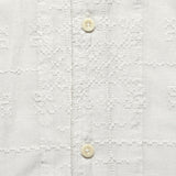 Schiffli Embroidered Shirt - White - Kardo - STAG Provisions - Tops - S/S Woven - Solid