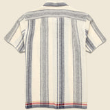 Handwoven Stripe Shirt - Indigo - Kardo - STAG Provisions - Tops - S/S Woven - Stripe
