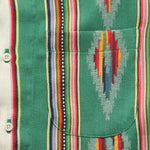 Handwoven Blanket Stripe Shirt - Green - Kardo - STAG Provisions - Tops - S/S Woven - Other Pattern