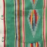 Handwoven Blanket Stripe Shirt - Green - Kardo - STAG Provisions - Tops - S/S Woven - Other Pattern