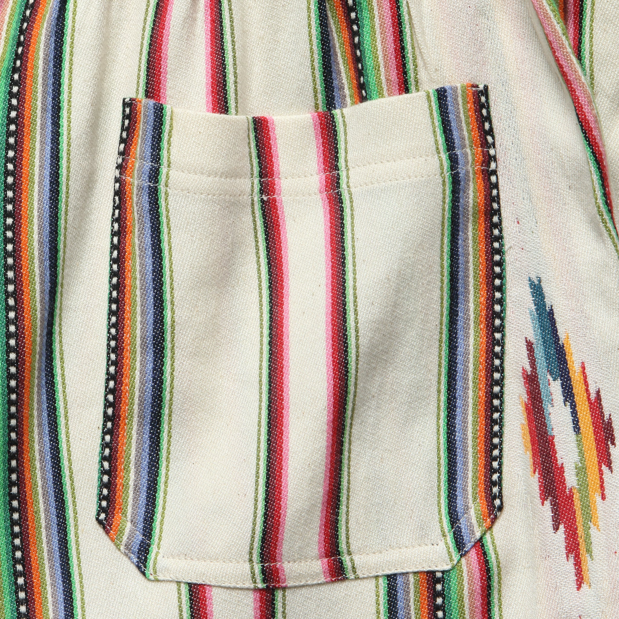 
                          5.5" Handwoven Blanket Stripe Shorts - Ecru - Kardo - STAG Provisions - Shorts - Lounge
                        