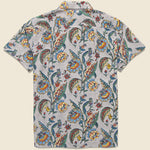 Floral Block Print Shirt - Lavender - Kardo - STAG Provisions - Tops - S/S Woven - Floral