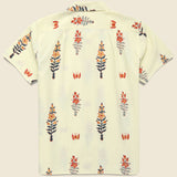 Floral Block Print Shirt - Cream - Kardo - STAG Provisions - Tops - S/S Woven - Floral