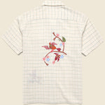Embroidered Bird Shirt - Natural - Kardo - STAG Provisions - Tops - S/S Woven - Other Pattern