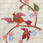 Embroidered Bird Shirt - Natural - Kardo - STAG Provisions - Tops - S/S Woven - Other Pattern