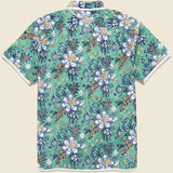 Floral Block Print Shirt - Green - Kardo - STAG Provisions - Tops - S/S Woven - Floral