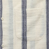 Handloom Striped Shirt - Blue - Kardo - STAG Provisions - Tops - S/S Woven - Stripe