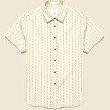 Resonate Shirt - Vintage White - Katin - STAG Provisions - Tops - S/S Woven - Other Pattern