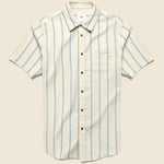 Alan Stripe Shirt - White/Blue - Katin - STAG Provisions - Tops - S/S Woven - Stripe