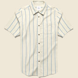 Alan Stripe Shirt - White/Blue - Katin - STAG Provisions - Tops - S/S Woven - Stripe