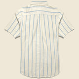 Alan Stripe Shirt - White/Blue - Katin - STAG Provisions - Tops - S/S Woven - Stripe