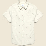 Leo Shirt - Gray - Katin - STAG Provisions - Tops - S/S Woven - Other Pattern