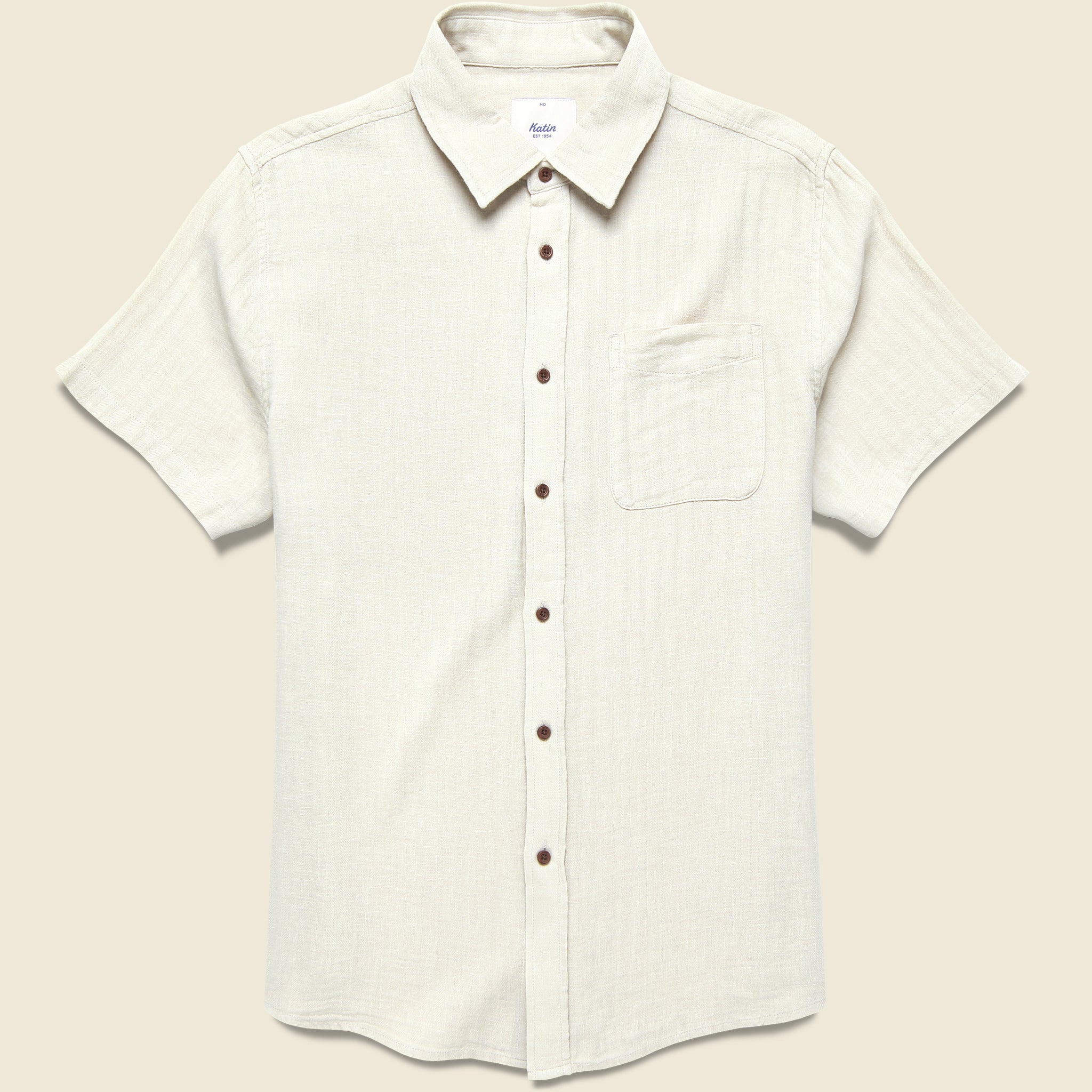 Alan Solid Shirt - White - Katin - STAG Provisions - Tops - S/S Woven - Solid