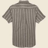 Alan Stripe Shirt - Gravel/White - Katin - STAG Provisions - Tops - S/S Woven - Stripe