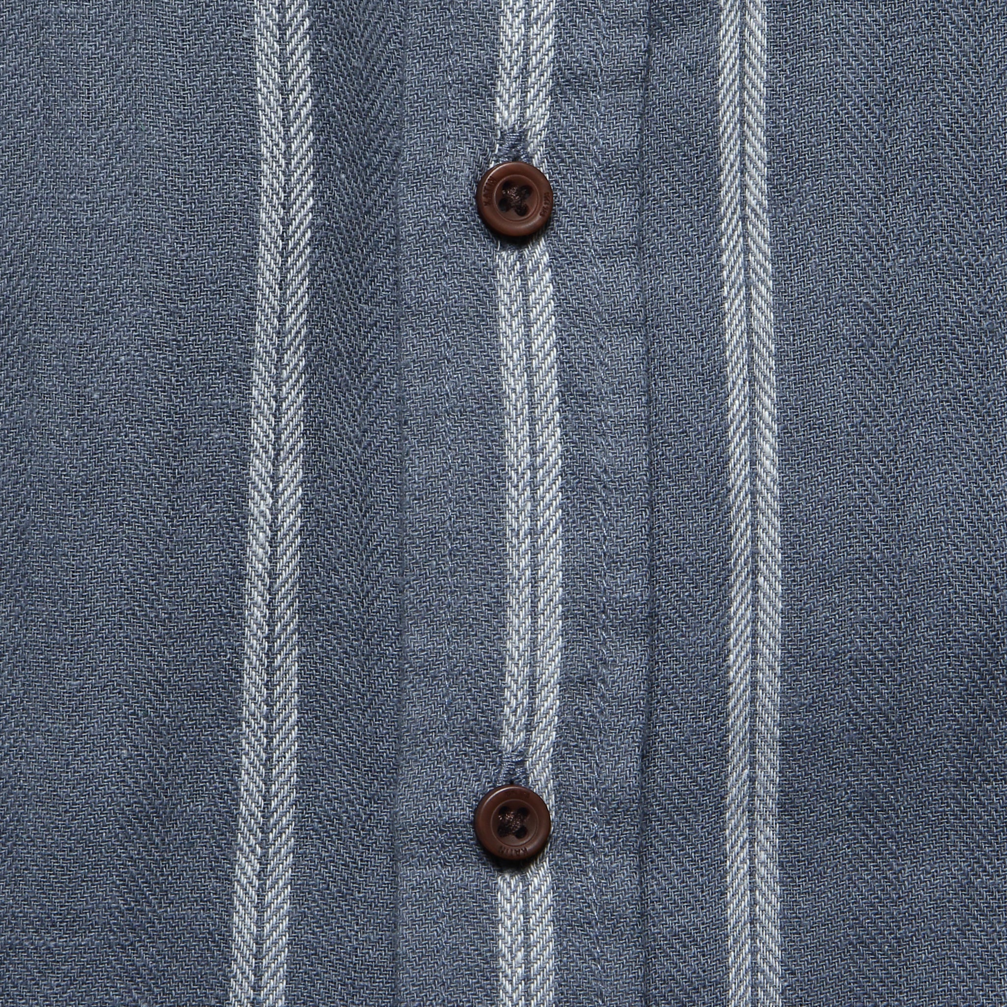 Alan Stripe Shirt - Tempest Blue - Katin - STAG Provisions - Tops - S/S Woven - Stripe