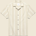 Cedar Shirt - Pelican - Katin - STAG Provisions - Tops - S/S Woven - Stripe