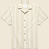 Cedar Shirt - Pelican - Katin - STAG Provisions - Tops - S/S Woven - Stripe